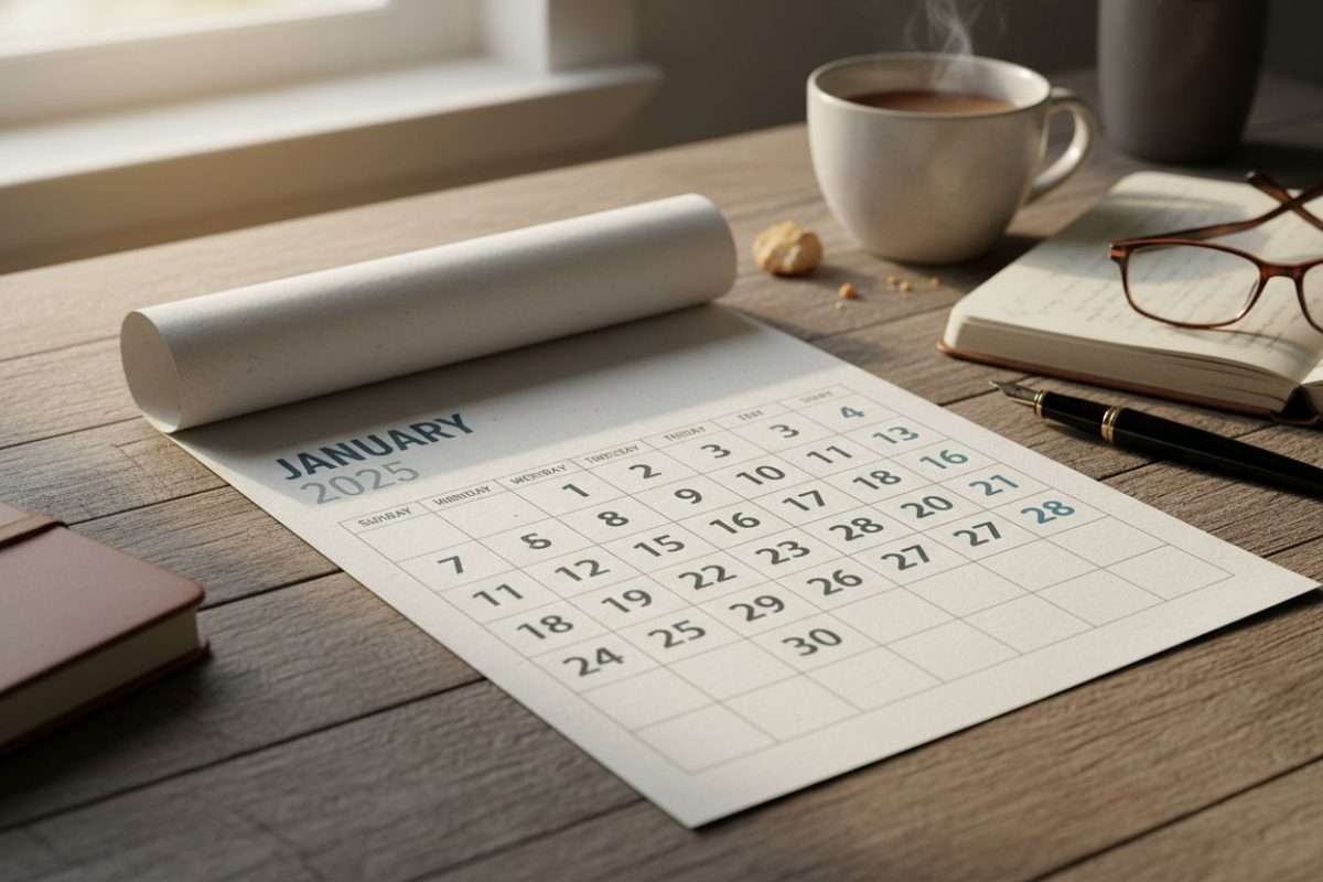 Anticiper le nombre de jours ouvrés en 2025