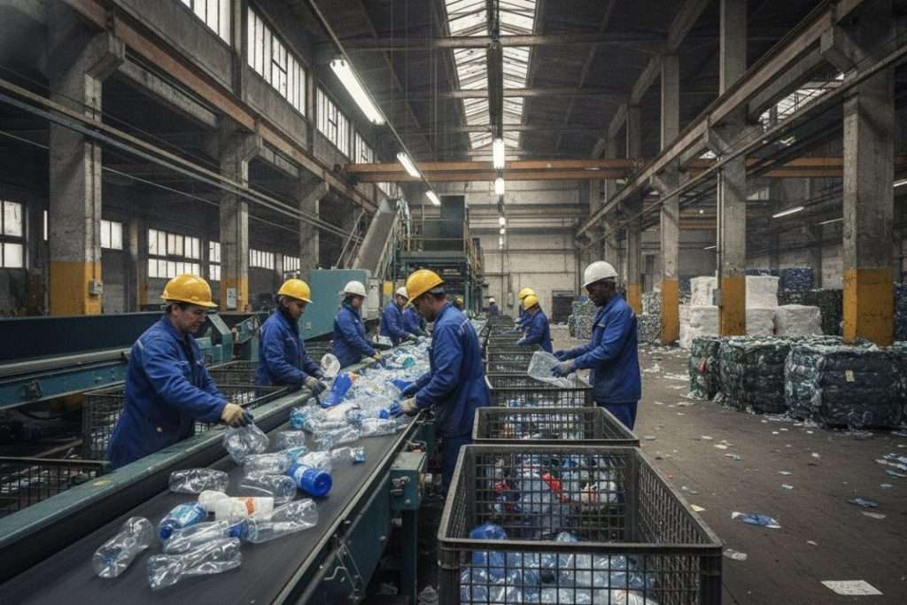 Fabrication de plastiques recyclés à Paris
